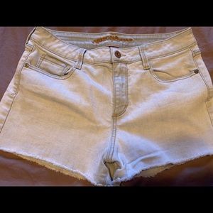 High Waisted Jean Shorts